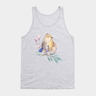 Cute Bird Family Tank Top